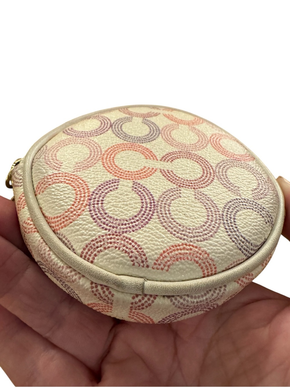 Coach Waverly Round Coin Purse - Picture 9 of 10